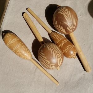 Wooden Decor Accents/musical~maraca